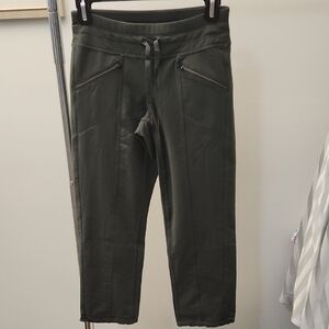 Atletta Olive Green Capri.